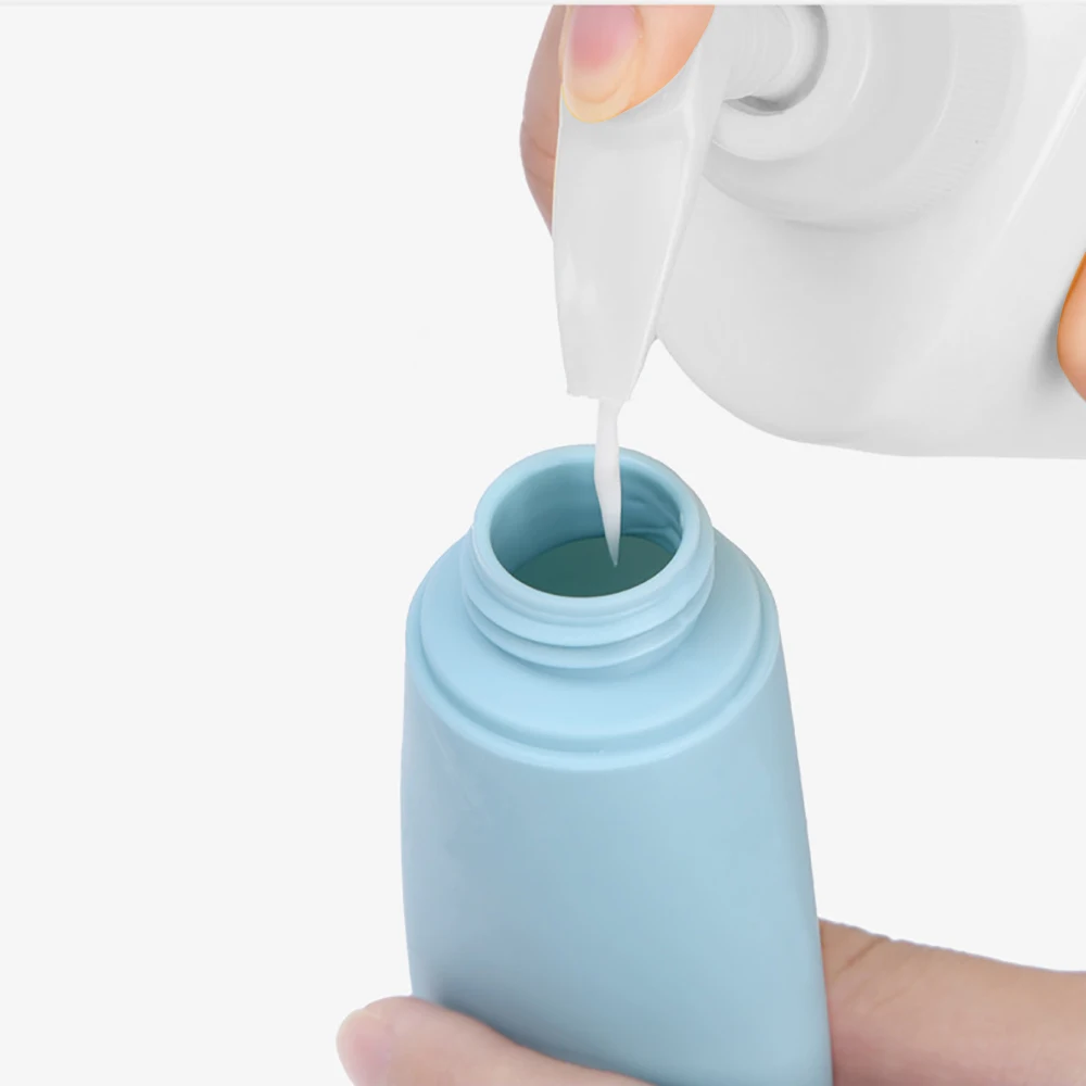 1/3/ Pcs 60ml Liquid Container Empty Refillable Packing Cosmetic Lotion Leakproof Bottle Travel Refillable Bottle Sub-Bottling