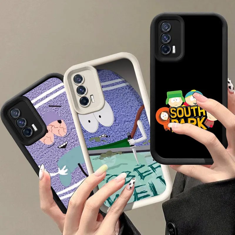 S-South Park Towelie Phone Case For VIVO V30 X80 X90 X100 Pro V29E V30E V40 Y75 Y78 Y100 5G Y02 Y17 Y22 Y76 S Y03 Y21 Y27 Y28