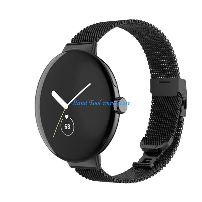 

H37F Breathable Metal Strap for Pixel Durable-Loop Smartwatch Fashionable-Wristband