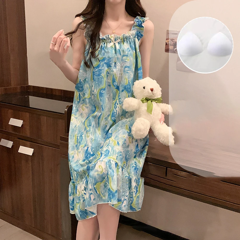 

Повседневная одежда, пижамы с принтом, повседневная ночная рубашка на все сезоны, всесезонные, повседневный стиль, с принтом