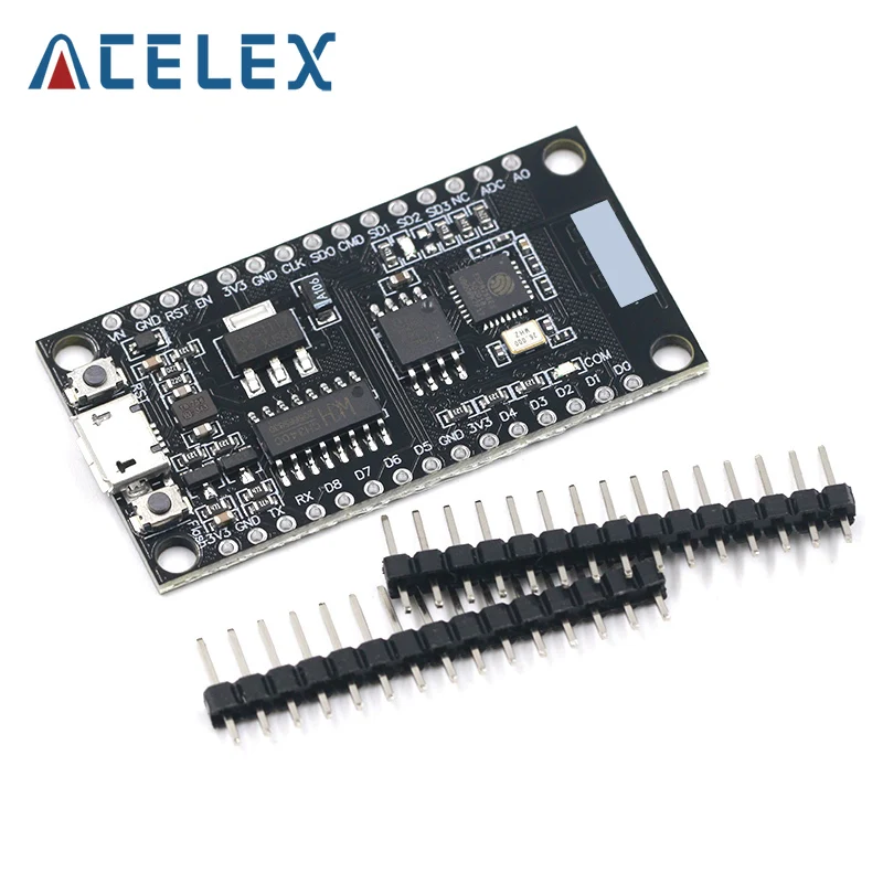 NodeMCU-Módulo WIFI V3 Lua, integración de ESP8266 + memoria extra 32M Flash, usb-serial CH340G