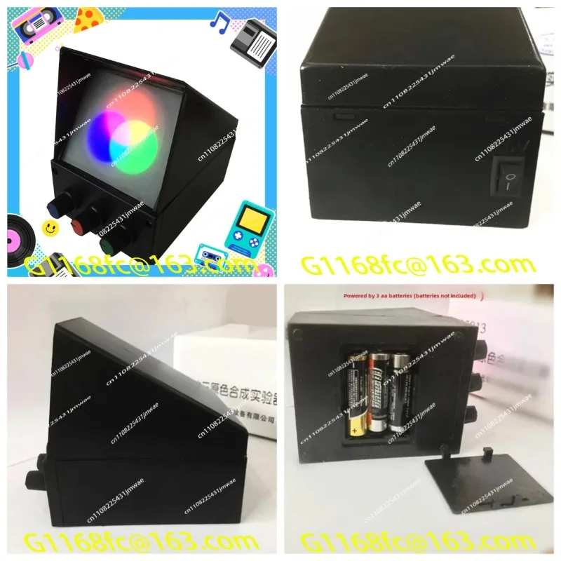 Demonstrator, Three-color Light Source, Physical Optics Teaching Instrument