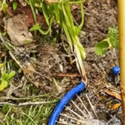 Two Piece Tree Watering Ring System with Full 360 Degree Spray Coverage and 13 Inch Round Sprinklers for Outdoor Plants