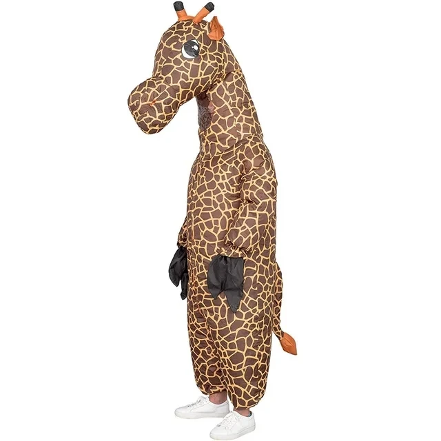 

Funny Inflatable Costume Adult Unisex Giraffe Suit Halloween Cosplay Clothes Party Carnival Clothing Bodysuit Stage Performance