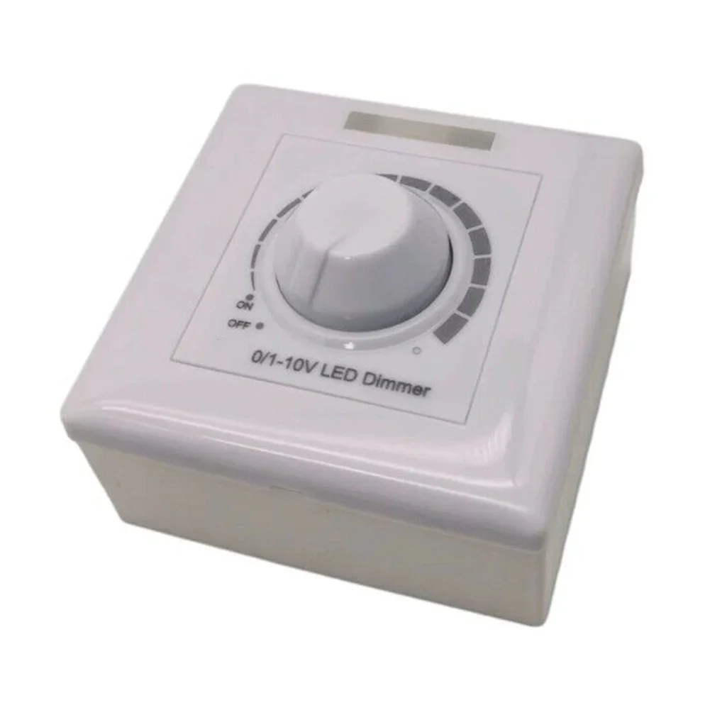 Module White Control Dimmer Switch 0-10V ABS Adjustable Lamp Manual Precise Protective Wide Compatibility Home