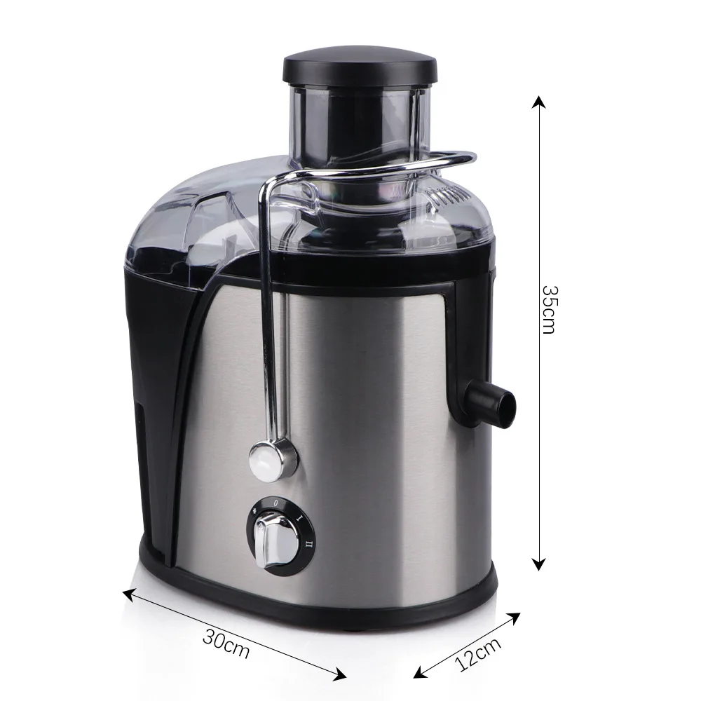 

Electric Juicer Stainless Steel Children's Fruit Juice Machiner/ Juice Extractor 350ml 2L English Home