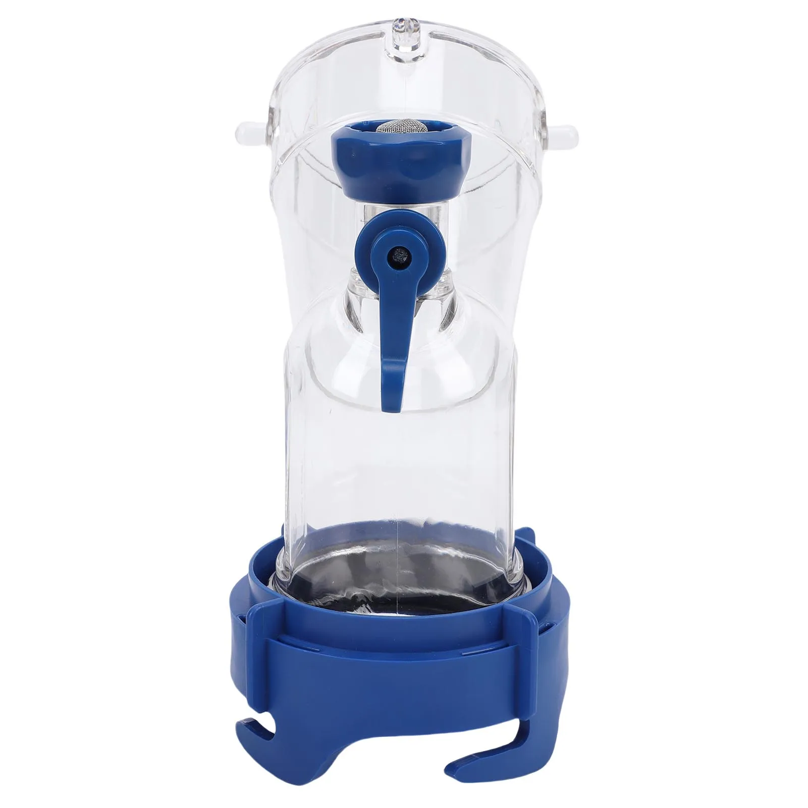 

RV Tank Rinser with Backflow Preventer Transparent Window 45 Degree Waste Tank Flush Valve Attachment for RV Trailers