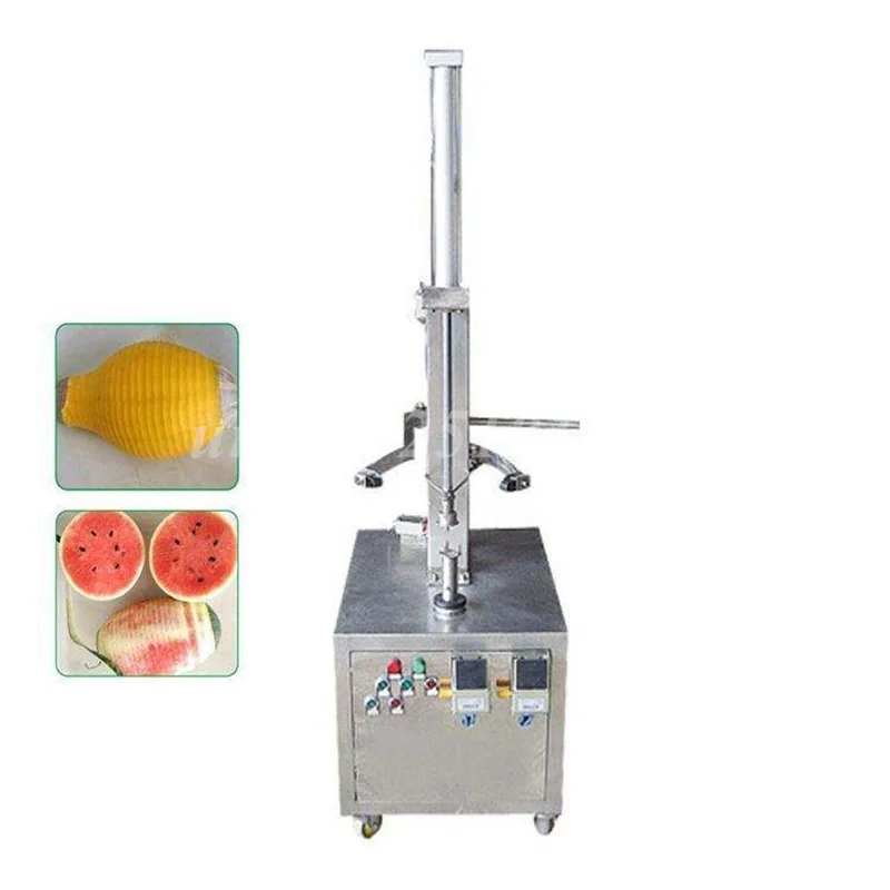 Commercial  Automatic Fruit Peeling Equipment Pineapple Pawpaw Pomelo Peeler Fresh Coconut Cutting Trimming Peeling Machine