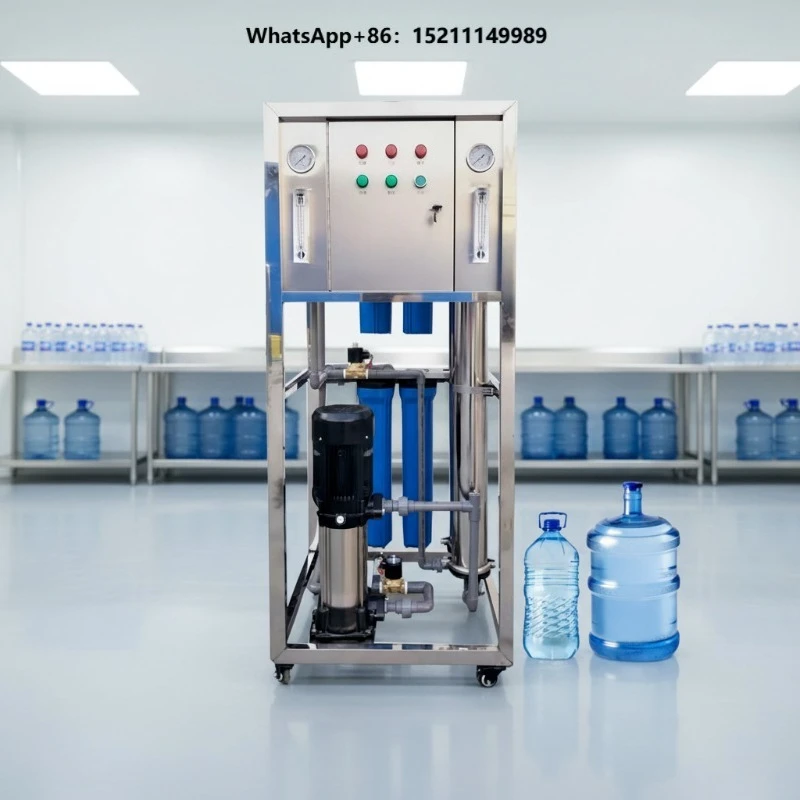 500L/H Water Treatment System with First-stage RO Membrane Filtration Sand & PP Core Components
