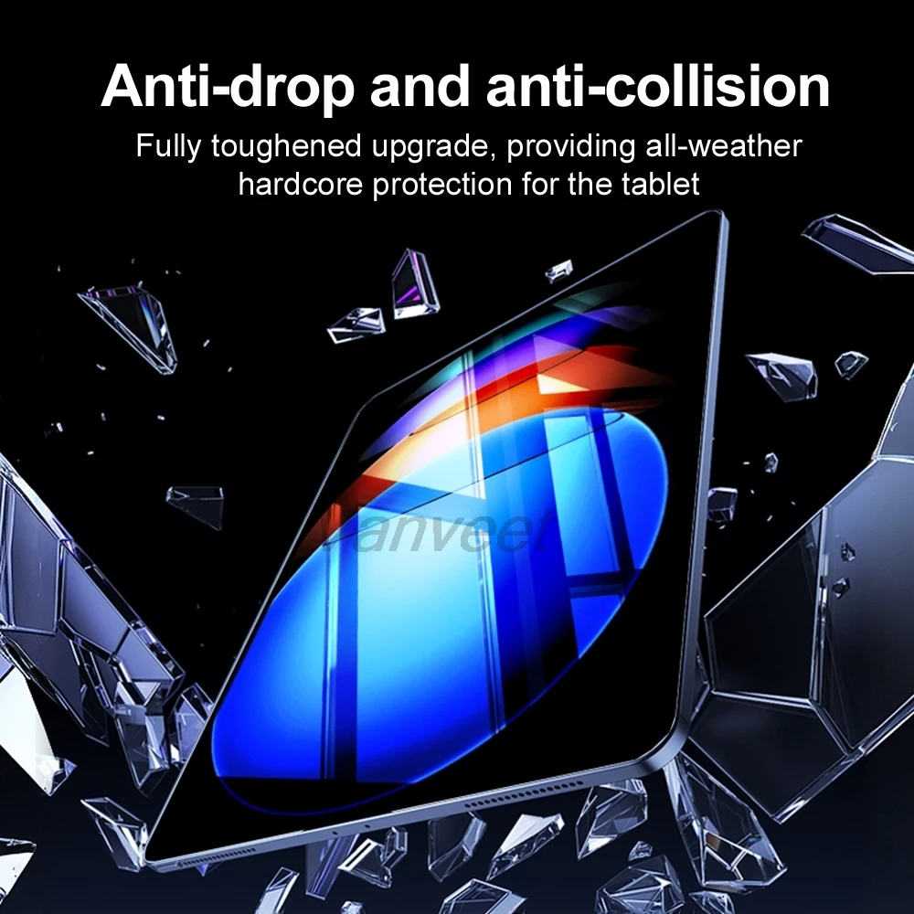 واقي شاشة عالي الدقة سهل التركيب لجهاز iPad Mini (2019) Mini 4 (2015) لهاتف Xiaomi Redmi Pad SE Samsung Tab A9 من الزجاج المقسى #6