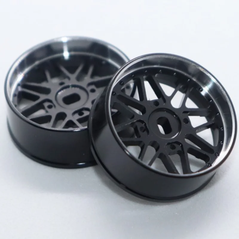 Nouveau 2 pièces 22mm moyeu de roue en métal pour 1/28 1/24 RC modèle moustique voiture MINI-Q Wltoys K989 284131 TG RACING mise à niveau pièces