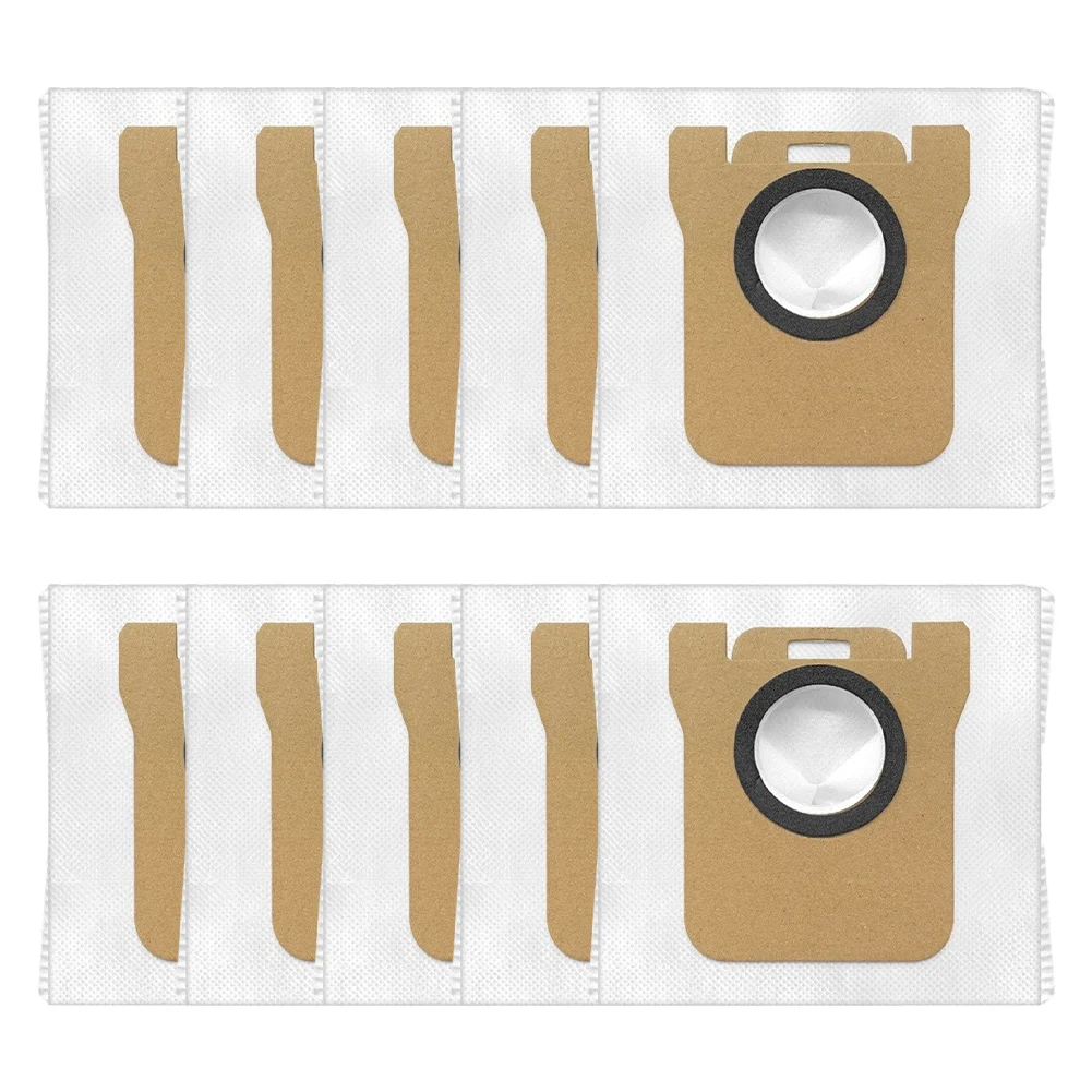Compatible Disposable Vacuum Bags for Mijia Robot Vacuum 6 Max PV11CN 6 Pack or 10 Pack 3.5L Capacity Filtration