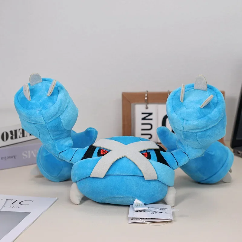 

Metagross 30cm Pokemon Plush Toys Anime Cartoon Crab Skeleton Pokémon Plushie Kawaii Doll Stuffed Gift for Kids Birthday Xmas
