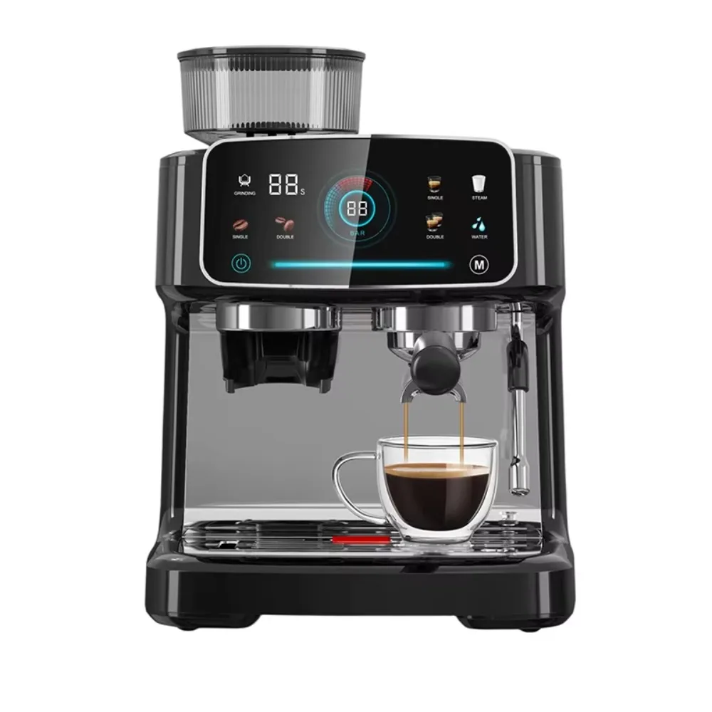 Upgraded Version High-efficiency Extraction High-power Espresso Machine Commercial Household Grinding Coffee Machine