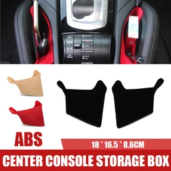 1Pair Car Armrest Holder Organizer Container Pocket Interior Center Console Gap Storage Box Holder For Porsche Cayenne 2011-2018