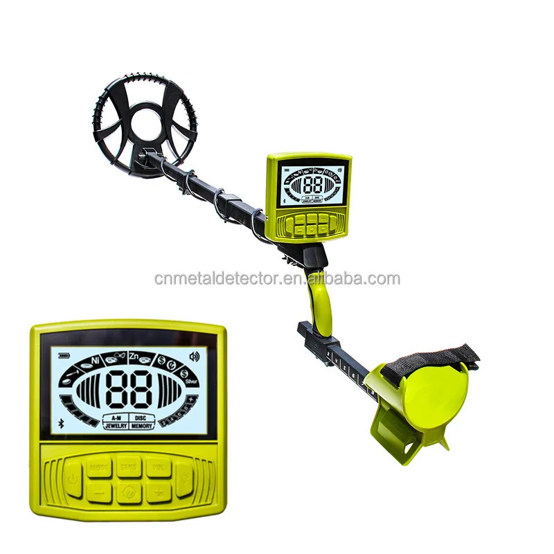 Treasure Metal Detector Underground Gold Metal Detector MD-55 With Large LCD Screen And Waterproof Search Coil