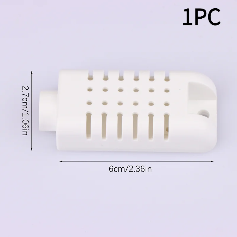 1Pc Hot Sales Mini Plastic Temperature Humidity Sensor Enclosure Housing Plastic Instrument Enclosures 6x27mm.