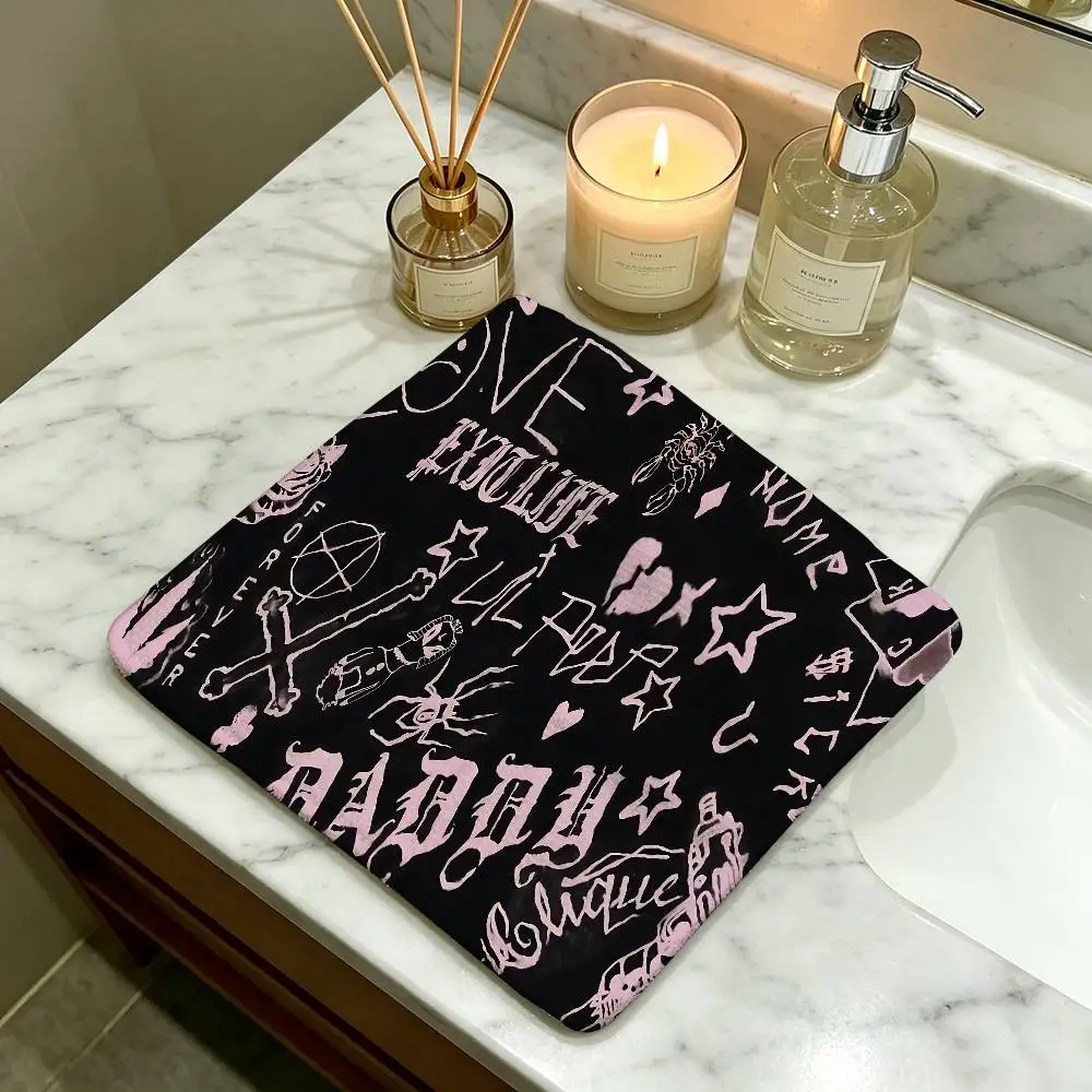 Singer Rapper L-Lil P-Peep Multi-scene Polyester Cotton Towel, Hanging Hand Wiping Cloth for Kitchen Bathroom Hotel