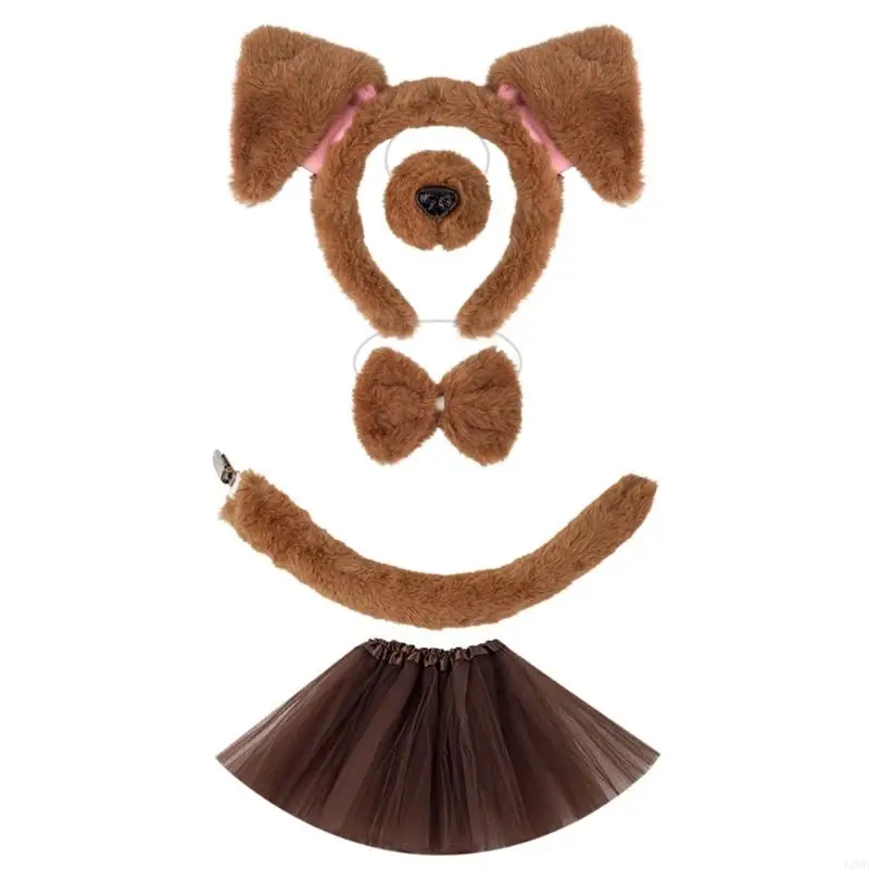 Y3NE Halloween Dog 의상을위한 어린이 유아용 유아 동물 의상 코스프레 액세서리