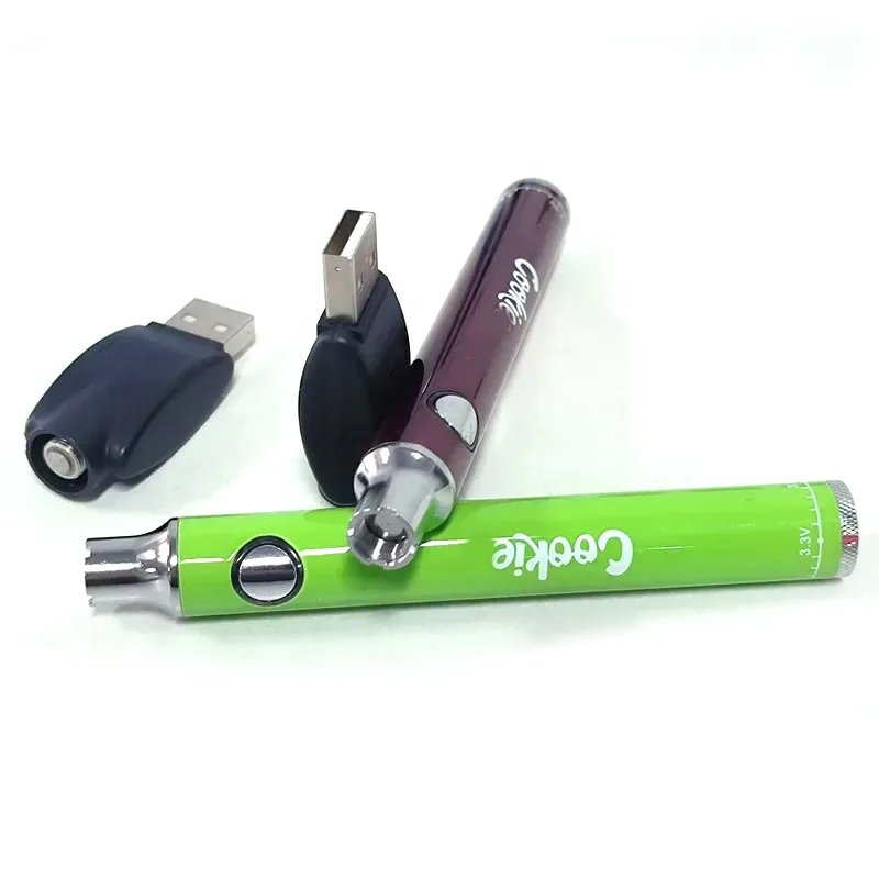 30 قطعة قلم Vape الكوكيز والخشاب الخلفية والمفاصل النحاسية التسخين المسبق البطارية 900 مللي أمبير 3.3-4.8 فولت 510 موضوع بطارية Vape السجائر الإلكترونية