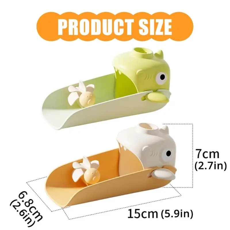 U13F حل آمن لغسل اليدين موسع صنبور السيليكون الذكي الحساس لدرجة الحرارة لاستخدام حمام الأطفال