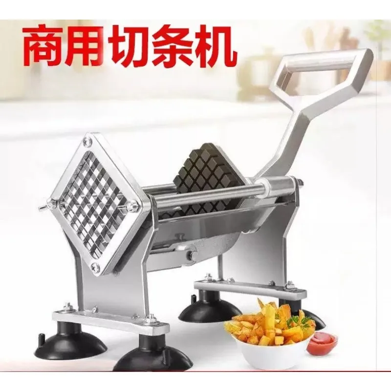 Multifunctional Manual Vegetable Strip Cutter Commercial Household Hand Press Potato French Fry Maker for Radish Cucumber