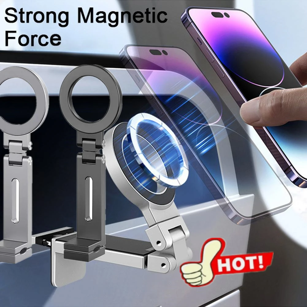 

NEW Magnetic Airplane Phone Holder Universal Travel Desk Cell Phone Mount Stand Foldable 360° Rotation Selfie Stick Phone Suppor