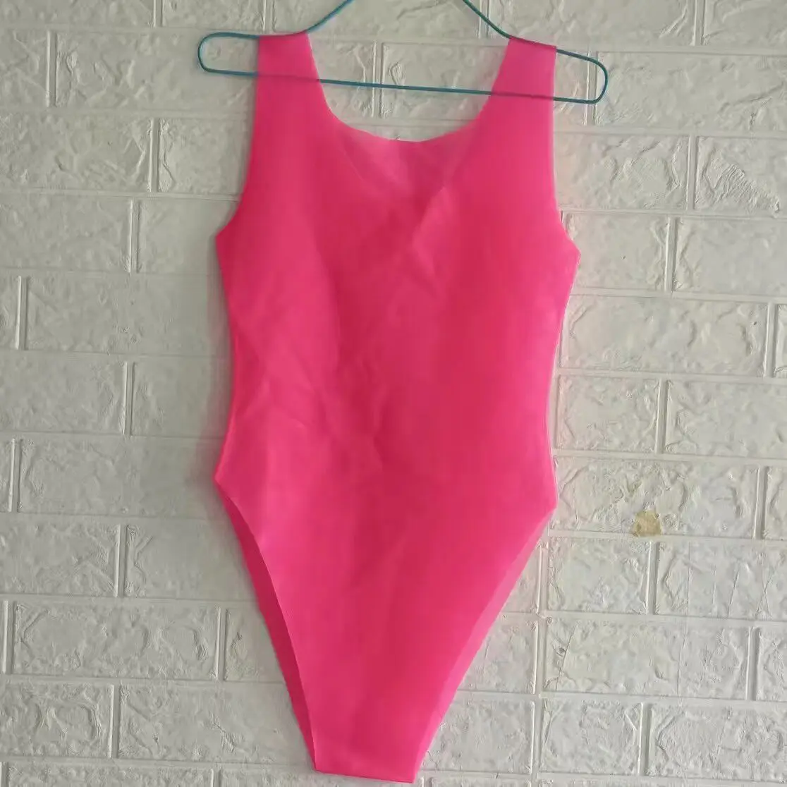 Latex Swimming suit fetish Swimsuit sexy catsuit exotic Biki bodysuit Seamless mould products