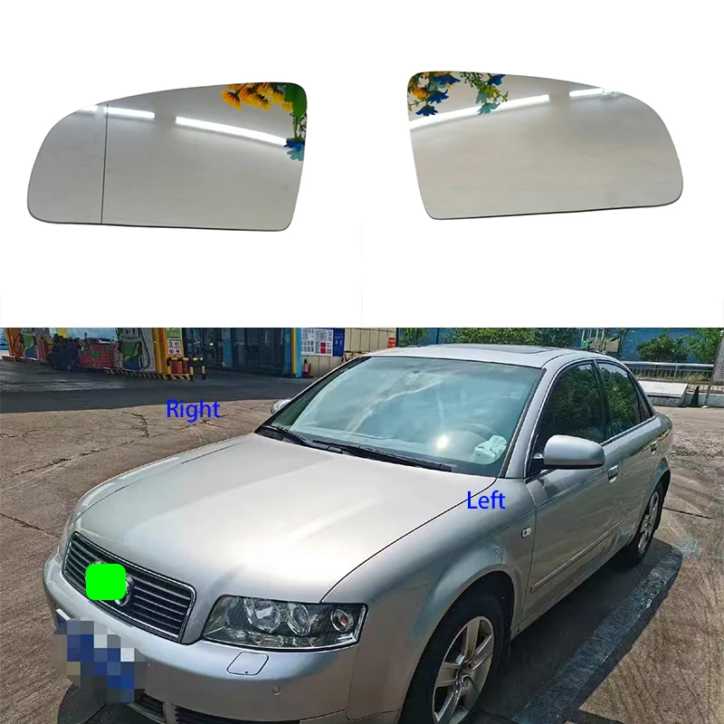 

Для Audi A6 S6 C6 A4 B6 B7 A3 S3 RS4 2005-2008 Автомобильные боковые зеркала Нагревательное стекло зеркала заднего вида OEM: 8E0857535E/8E0857536E