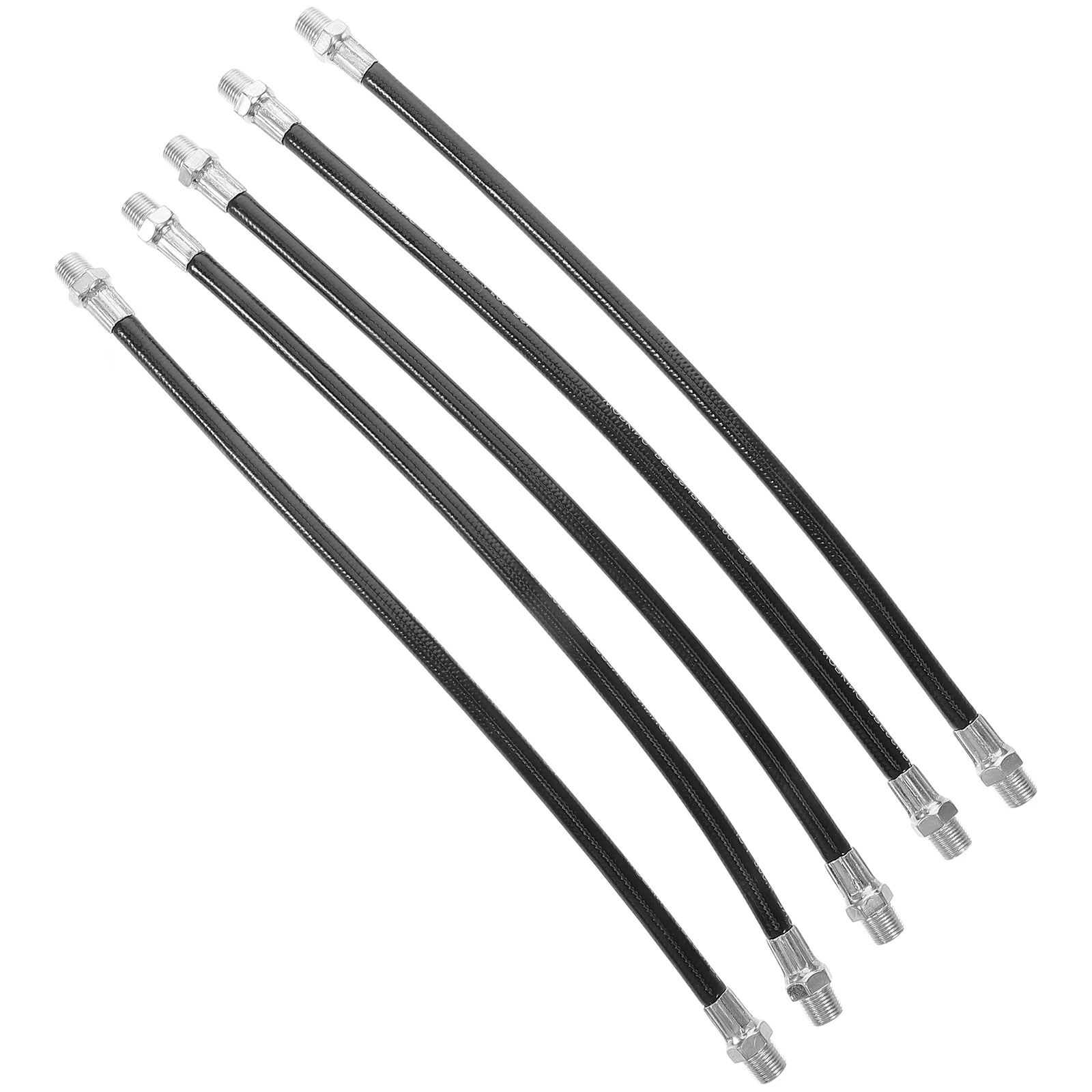

5Pcs Grease Hose Flexible Manual High Pressure Quick Release Lubrication Tubes for Automotive Industrial Use Durability Safety