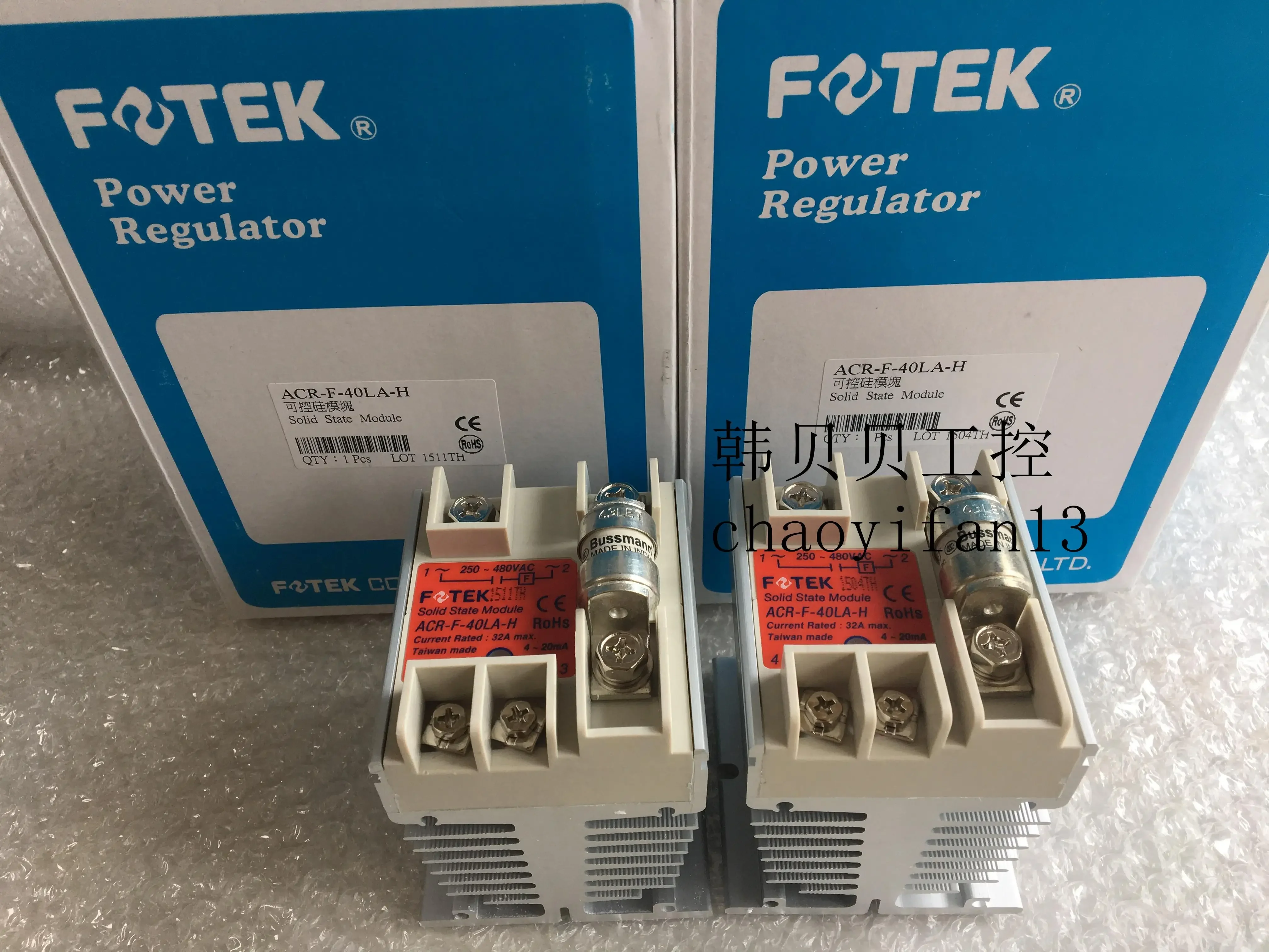 New Original Fotek Solid State Relay ACR-F-40LA-H