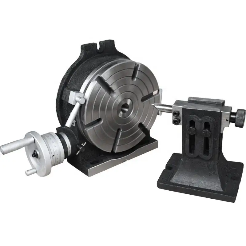 TS 25-Inch Diameter 630mm Horizontal Universal Indexing Table Rotary Milling Machine Angle Table Machine Tools Accessories