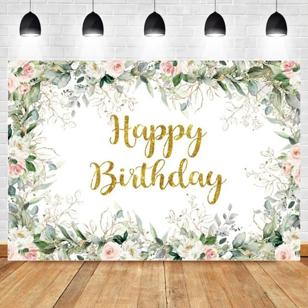 It's a Girl Baby Shower Backdrop Boho Bear Gender Photography Background Party Newborn Baby Birthday Photo Studo Props HK-04