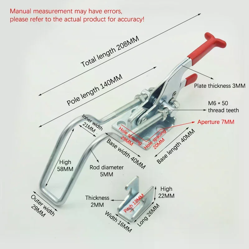 Clip para trípode para drones agrícolas de 2/4 piezas para Agras T20P-T100 / XAG P100pro.