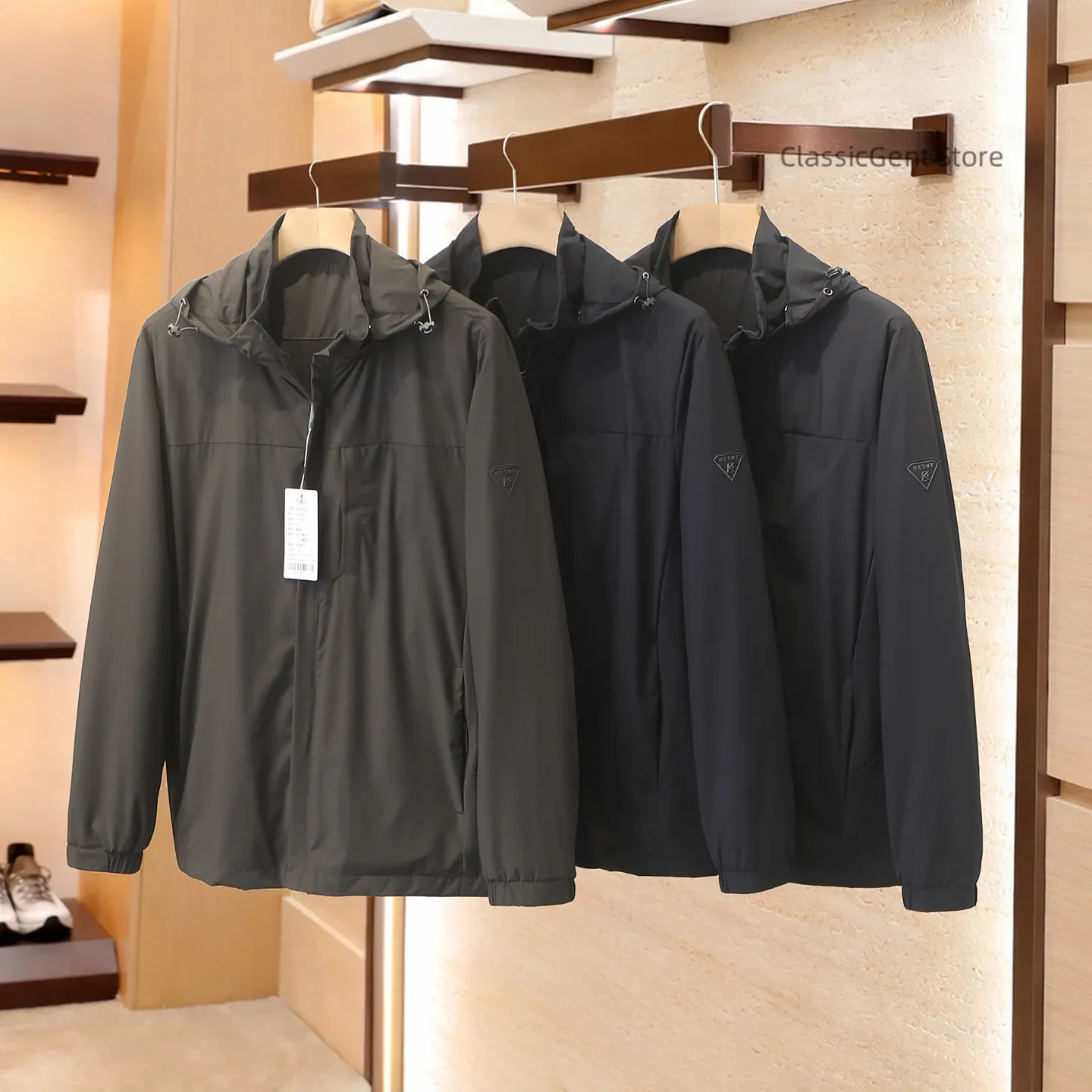 Large Size Men's Outdoor Windproof Soft Shell Charge Jacket
