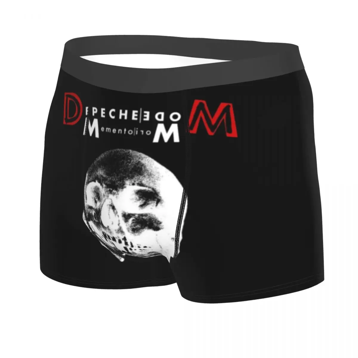 Custom Novelty Electronic Rock Band Depeche Cool Mode Boxers Shorts Underpants Men's Stretch Briefs Underwear