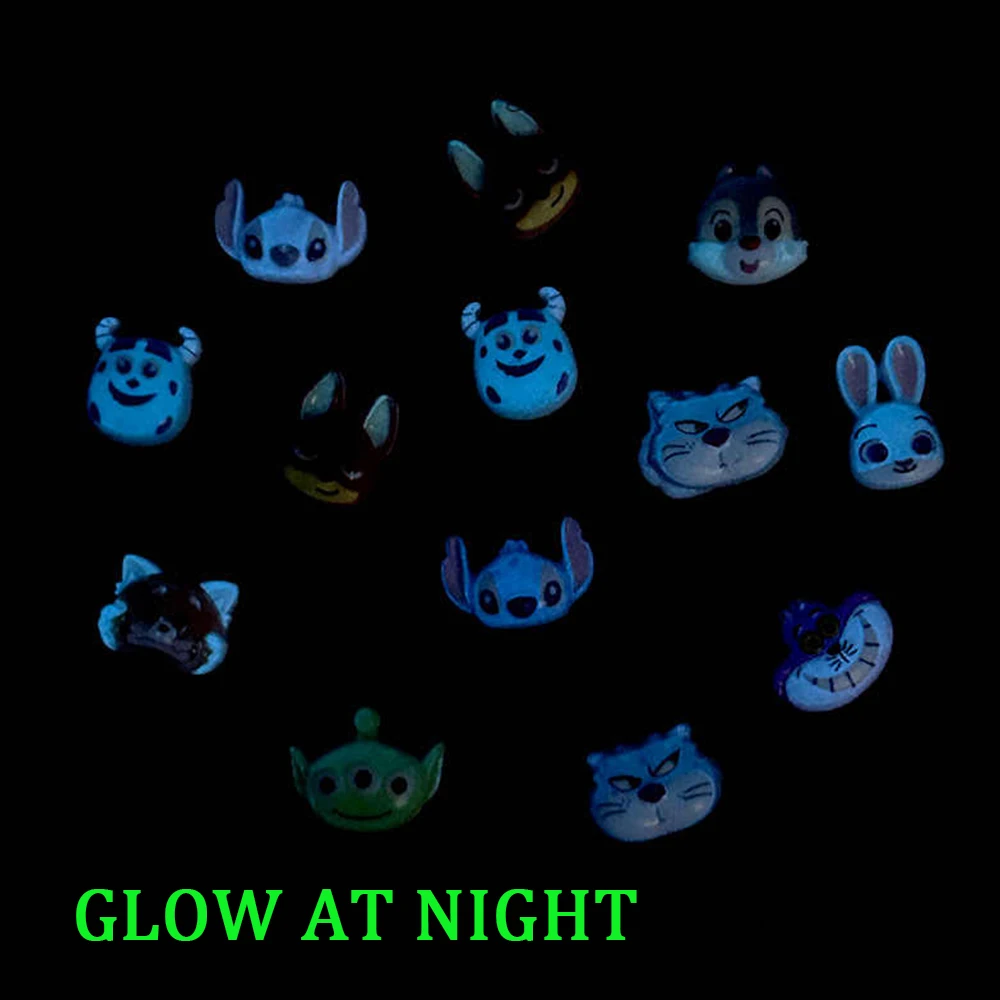 50 個 3D ジュディニックズートピア漫画樹脂ネイルチャームアニメキャラクターステッチ/猫動物 DIY 工芸品ヘアピンネイルアート装飾