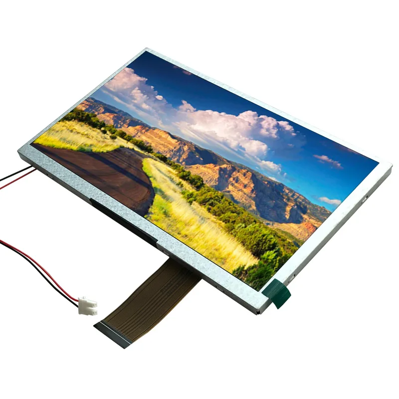 7-inch 8-inch 9-inch lVDS 40Pin car mounted high-definition display screen HSD070IFW1 CLAA080NA12CW CLAA090NA06CW 1024 * 600 LCD