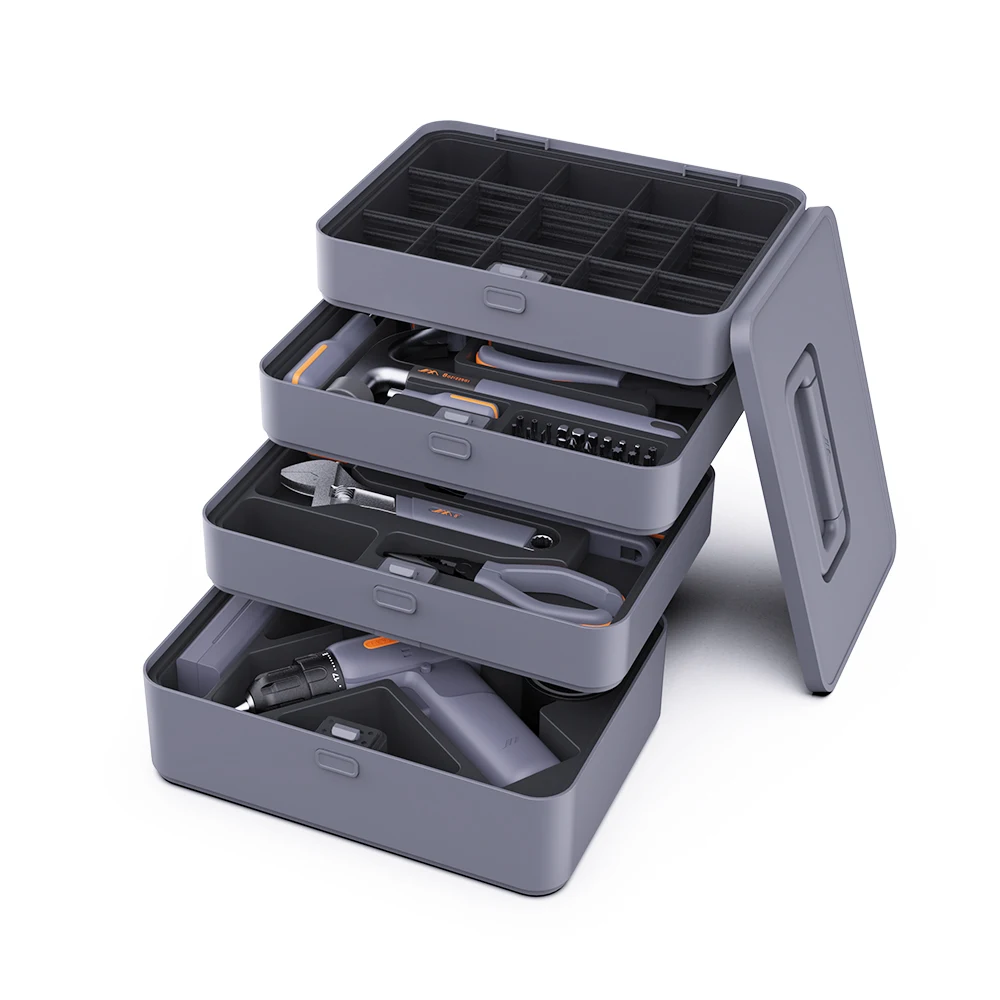 JIMIBOX X4-ABCD  Repair Mechanic Power Tools Hand Tool Set Tool Organizer Box CE Rohs REACH