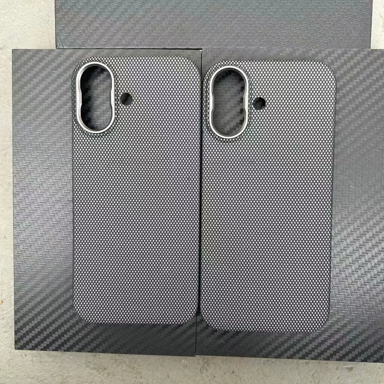 

Роскошный кевларовый чехол для телефона iPhone 17 Air Pro Max 1500D/600D, легкий ультратонкий чехол из арамидного волокна Magsafe, защита от ударов