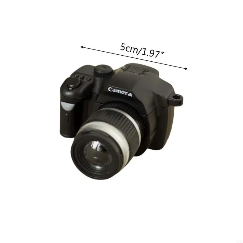 كاميرا A5YC للرضع لتصوير الصور المصغرة الرجعية 1/12 نموذج كاميرا صغيرة لبيت الدمى