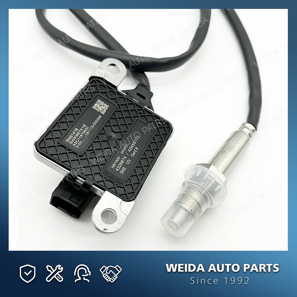 

4326874 SNS141B 5WK96741B A045S171 NOx Sensor Nitrogen Oxide Sensor For Cummins ISX 15.0 11.9