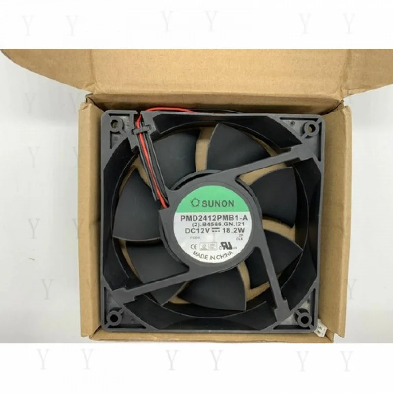 

Вентилятор Sunon Gale Y+ для PMD1212PMB1-A, 12В, 18.2Вт, 120*120*38мм, 3800 об/мин, 2-контактный