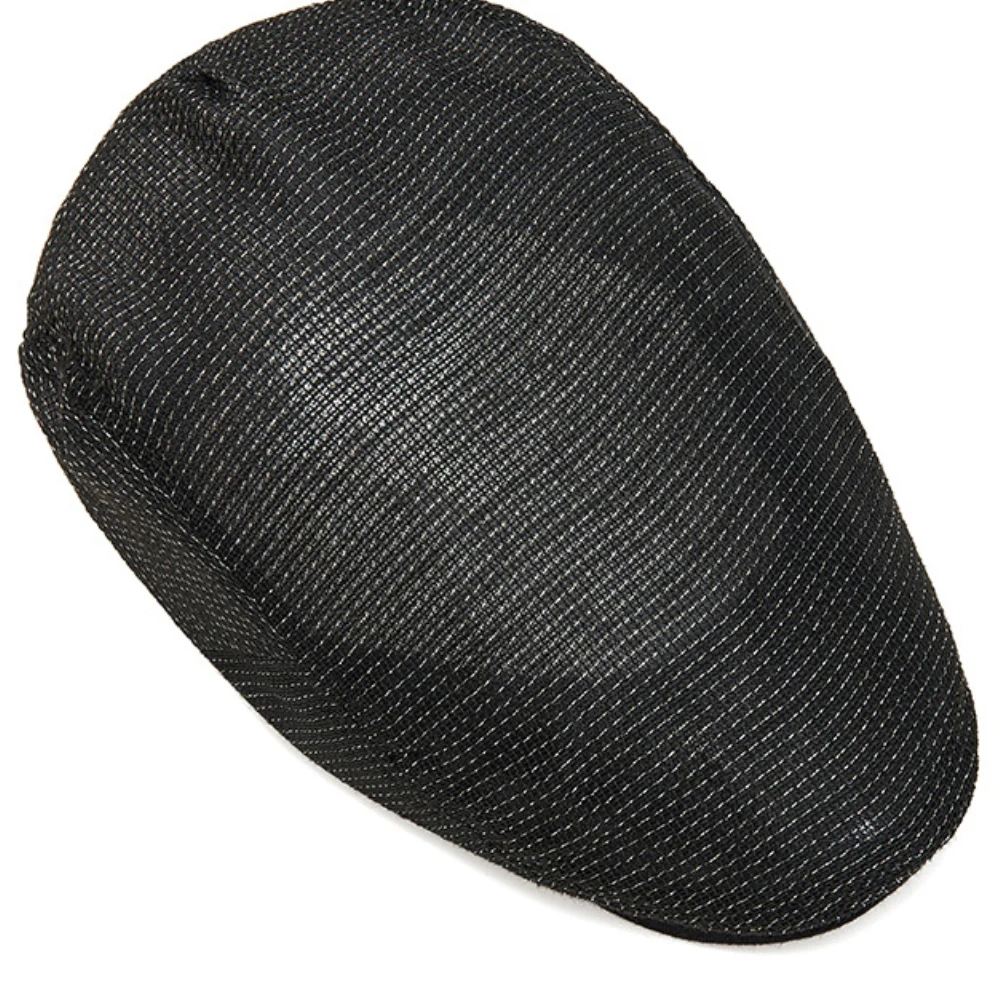 HT5140 Baskenmütze für Männer und Frauen, Sonnenhut, Retro-Künstler-Malermütze, Unisex Ivy Flachmütze, 2026 Neue Frühling-Sommer Mesh-Baskenmütze – Detail 9