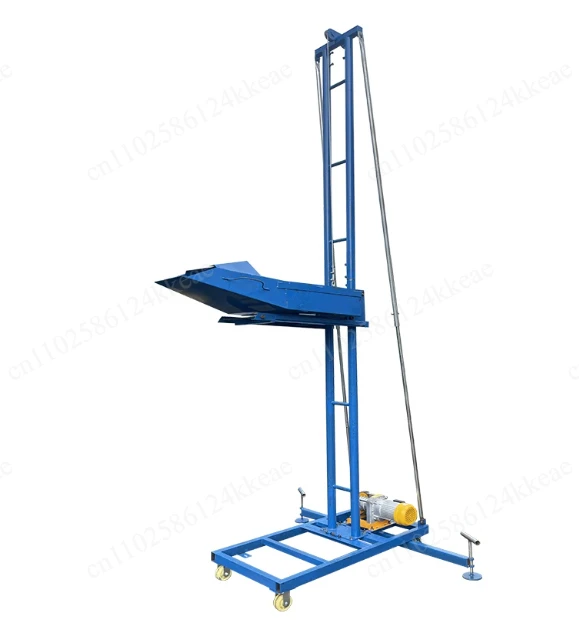 Simple Concrete Feeder Circular Tube Beam Column Brick Dual-Purpose Building Concrete Quick Inverted Column Hoist Machine