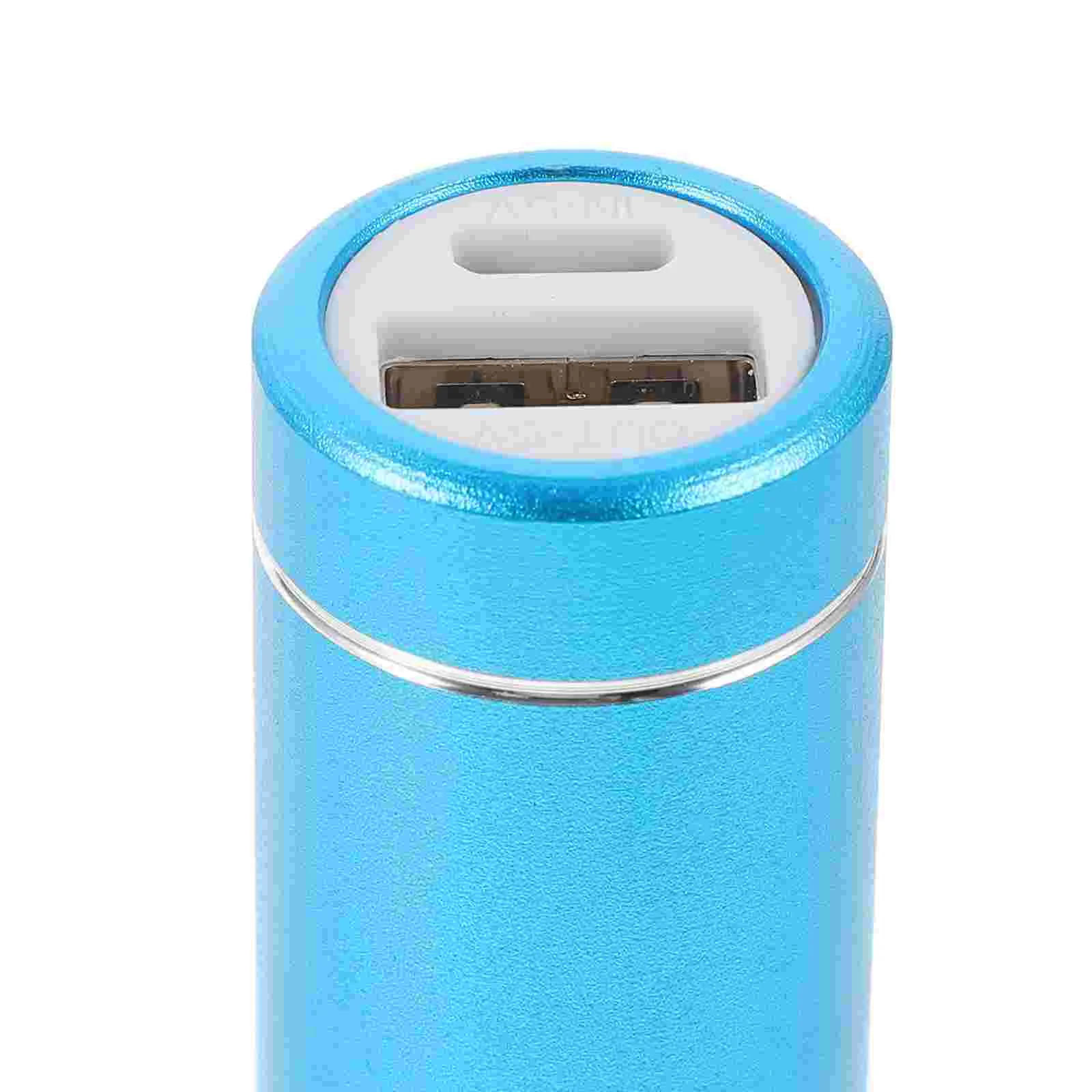 Concealed Storage Boxes Hidden Compartment Power Bank Sky-blue Aluminum Alloy Fake Decor