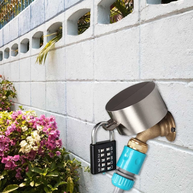 Couvercle sécurité pour robinet d'extérieur, serrure à robinet d'eau, vannes durables