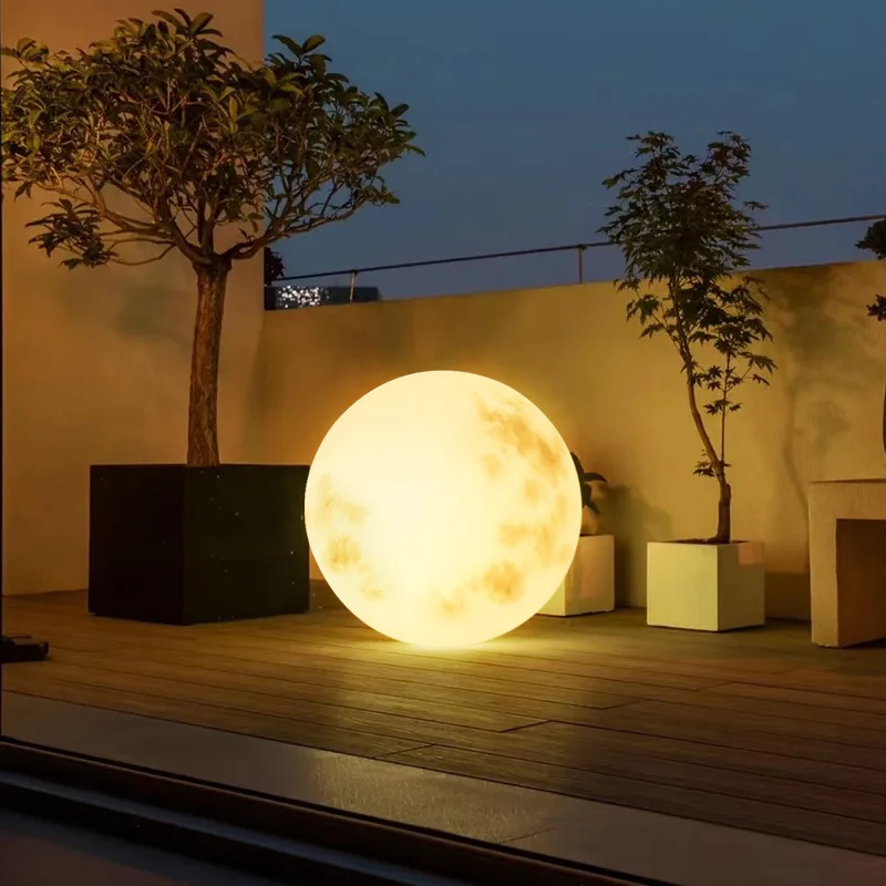 

ZK30 Solar Moon Lamp Outdoor Waterproof Creative Landscape LED for Home Decoration Garden Porch Courtyard Villa Lights