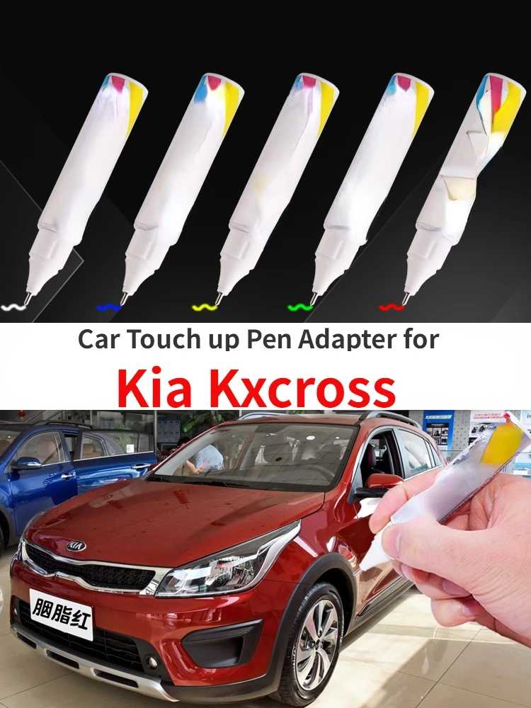 Car Touch up Pen Adapter for Kia Kxcross Paint Fixer White Repair Scratch Fantastic Product for Car Carmine Paint-Mending Pen