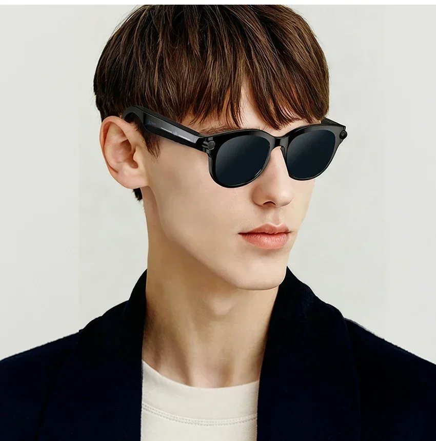 Lenovo ThinkPlus AI Smart-Brille mit Übersetzungsfunktion, Bluetooth, Sprachaufzeichnung, Musikwiedergabe – intelligente Sonnenbrille für Damen und Herren. – Detail 24
